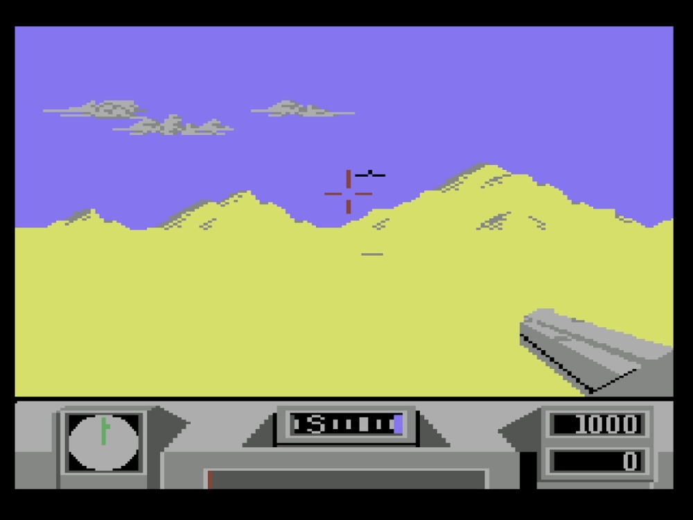 Gameplay of Desert Fox for Commodore 64
